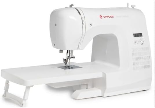 Haute Couture F527C Machine coudre lectronique Professionnelle,80 points,utilitaires,lastiques,dcoratifs,Facile pour Dbutants Electrique Portable,Maison