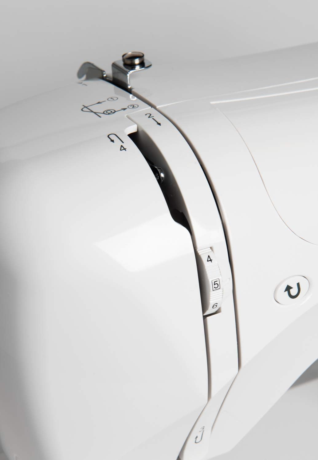 Haute Couture F527C Machine coudre lectronique Professionnelle,80 points,utilitaires,lastiques,dcoratifs,Facile pour Dbutants Electrique Portable,Maison