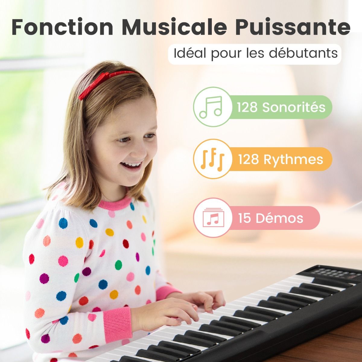 Piano Numrique Pliable 88 Touches avec Fonction Bluetooth MIDI Clavier lectronique Portable avec Pdale de Sustain Sac de Transport -