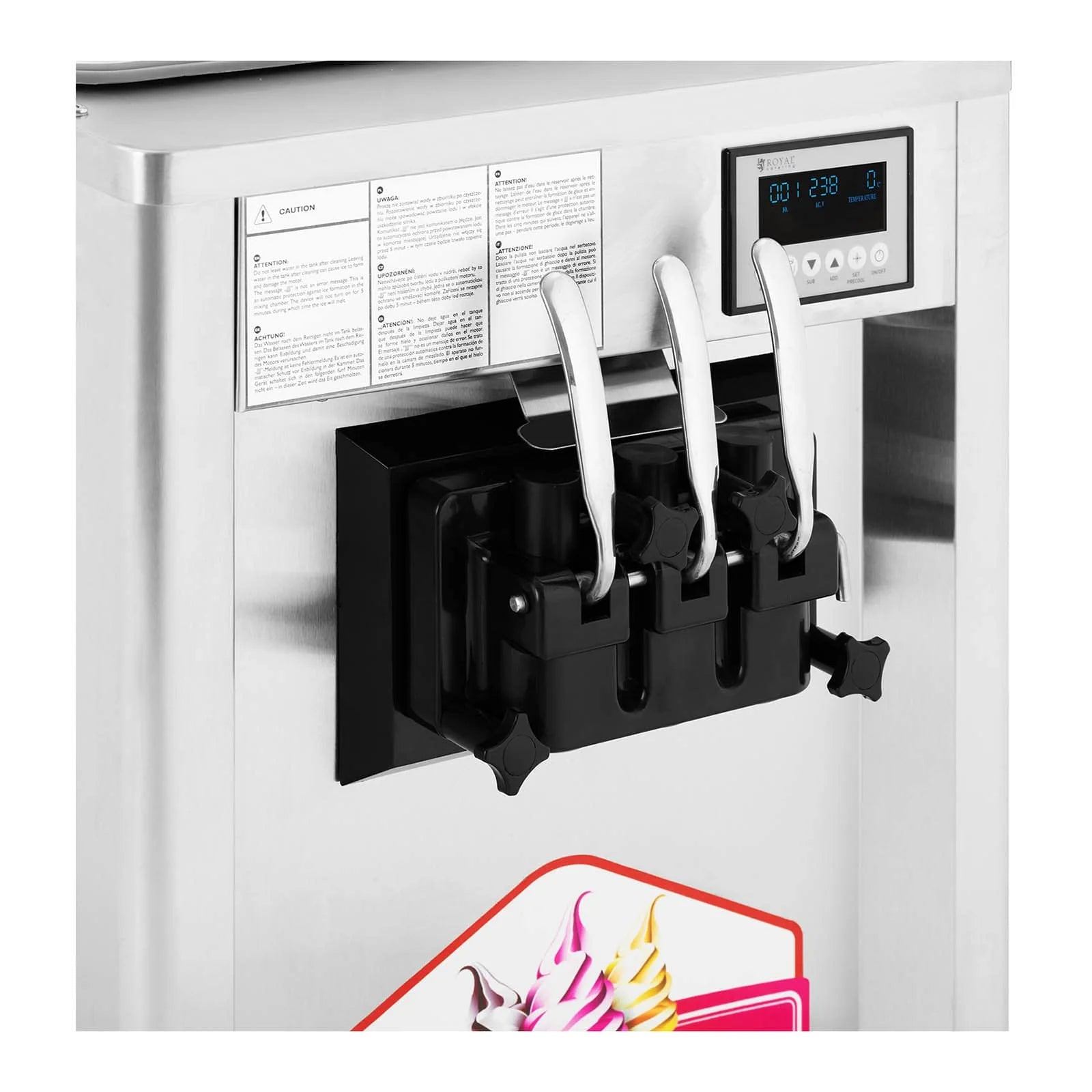 Machine glace italienne 1150 watts 18 l/h 1 parfum machine glace italienne pro machine glace italienne pas chre 14_0004901 -