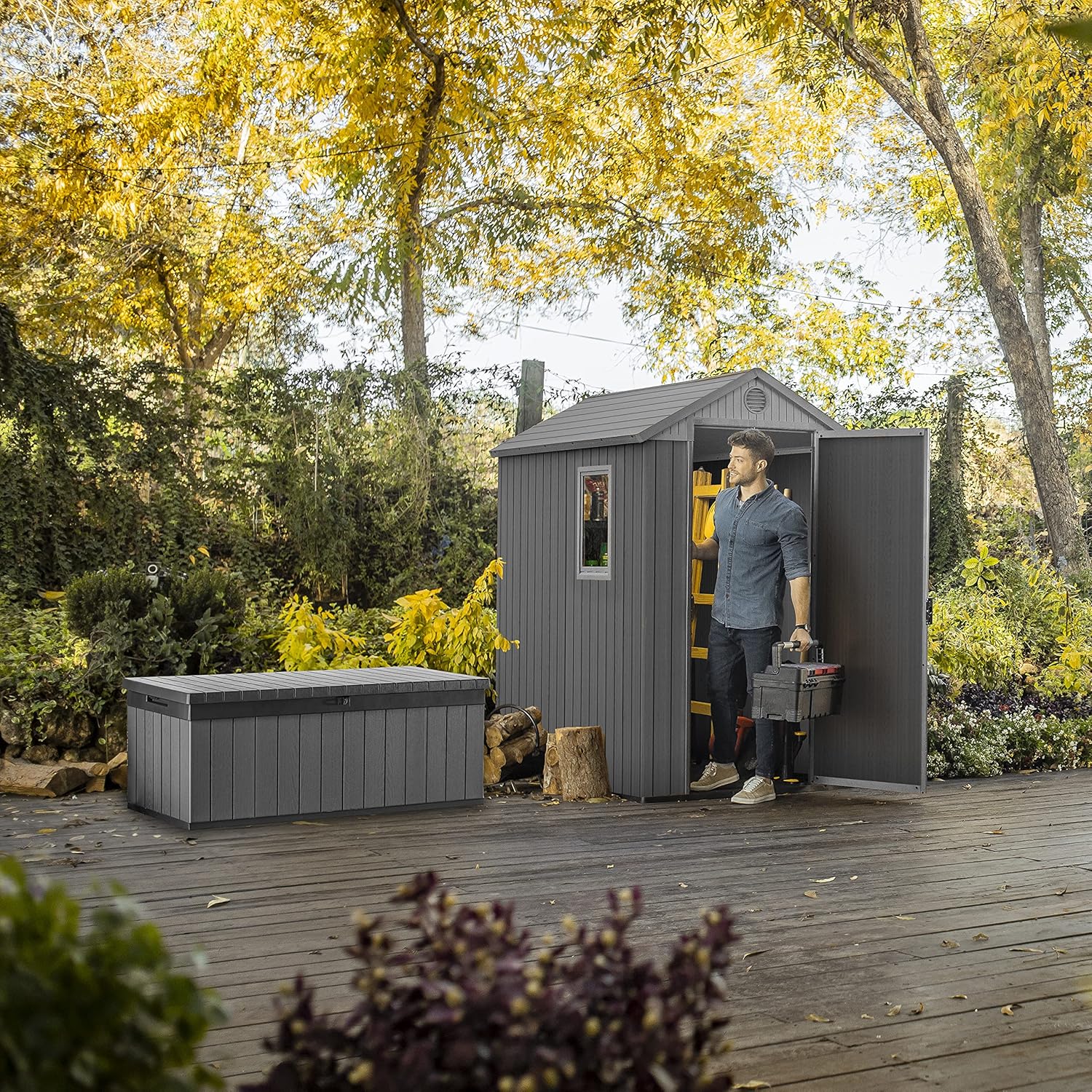 Abri de Jardin Darwin 46,2.2m²
