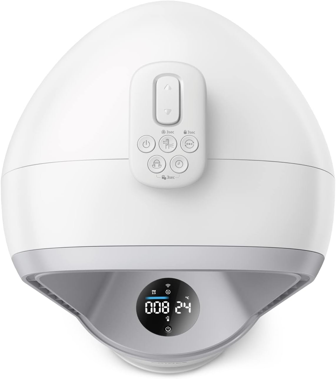 Philips Air Performer 2-en-1 : Purificateur & Ventilateur Rafraîchisseur – Nettoie 70m², Élimine 99,97% des Allergènes et Polluants. Filtre HEPA, Capteurs Intelligents, Alexa, Application (AMF765/10)