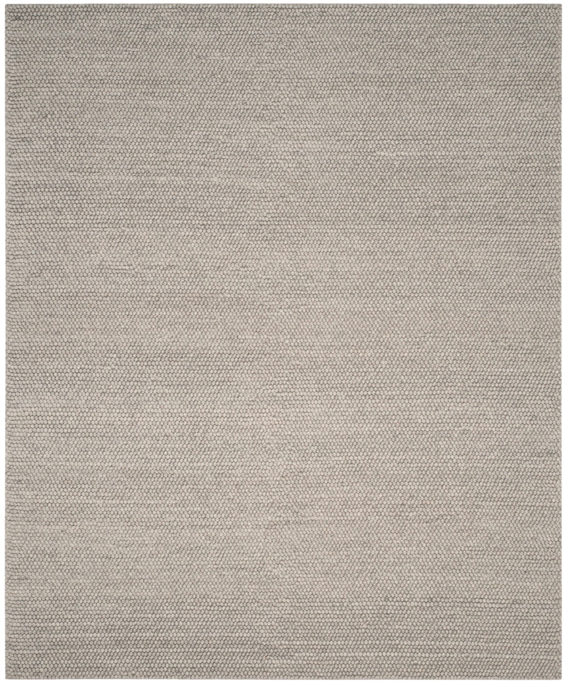 Safavieh Natura Collection NAT620C Handwoven Silver Rug - 8' Square