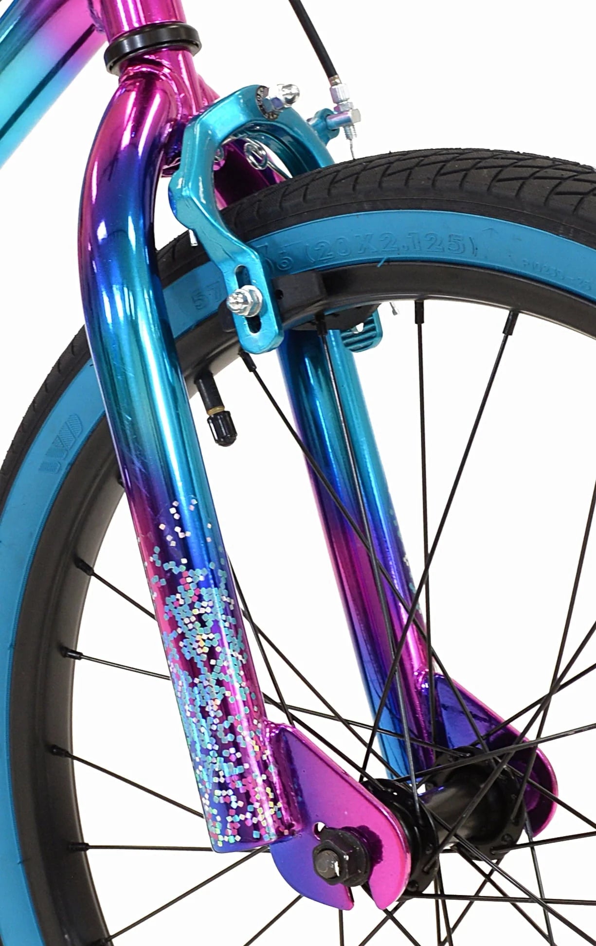 Genesis 20" Illusion Girls Child Bike, Blue/Purple